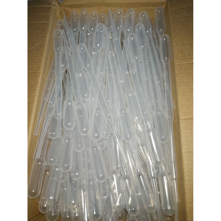 Pipet Plastik 3 ml Panjang 15cm / Pipet tetes / Sedot 1pcs