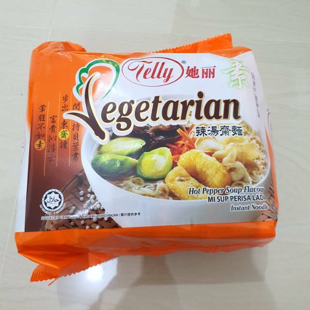 

TELLY mie instant vegetarian noodle