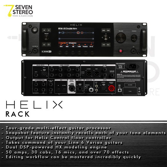 Line 6 Helix Rack Multi Effect Processor