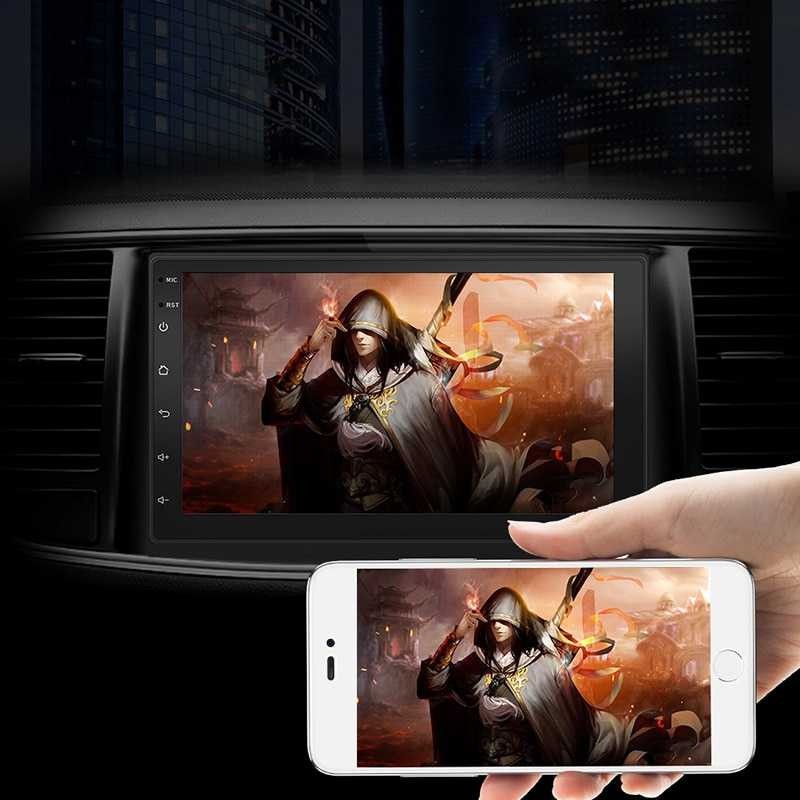 Tape  Mobil Double din Android GPS LCD 7 Inch Radio Bluetooth - play store Blutooth TFT screen