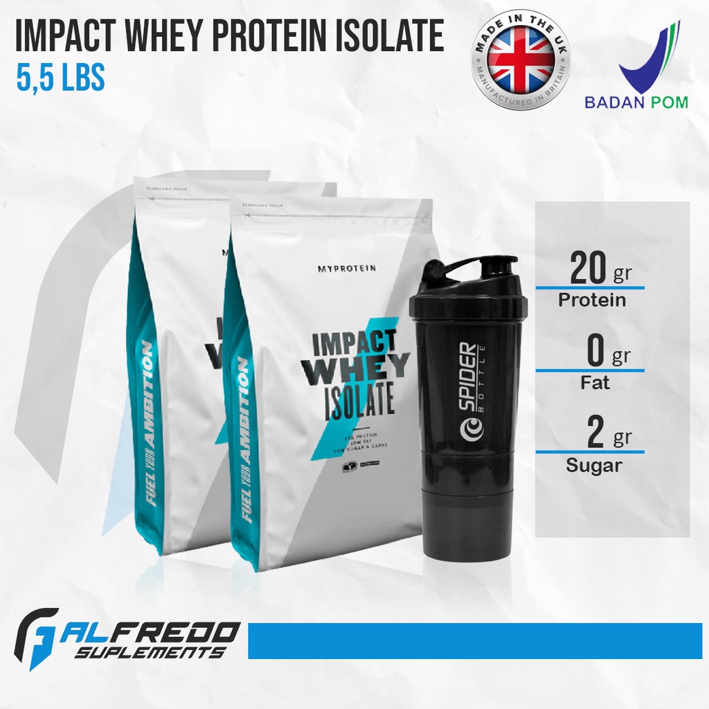 My Protein Impact Whey Protein Isolate 5.5 Lbs Whey Isolate