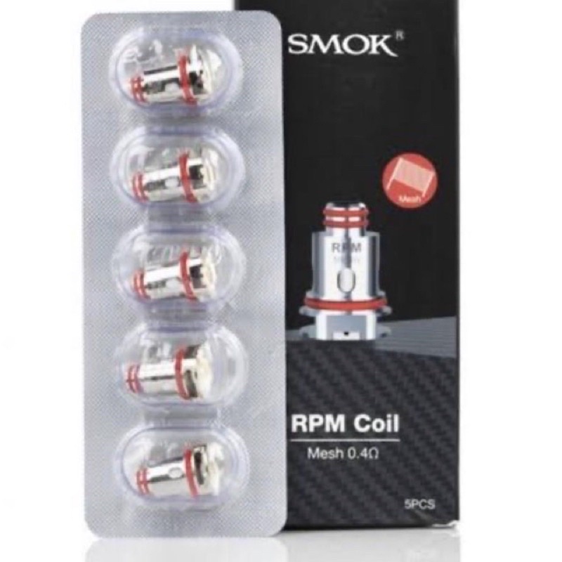 HARGA 5 BIJI KOIL SMOKK RPM 40 MESH 0,4 OHM PER 5 coil