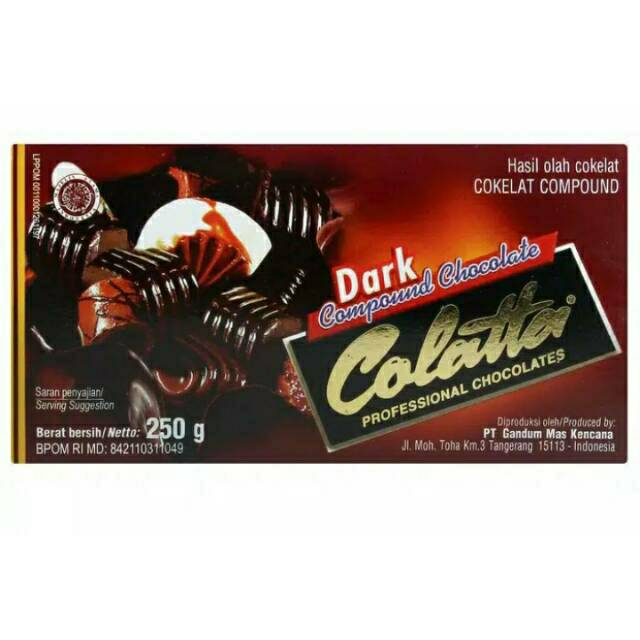 

Coklat batangan colatta 250gram