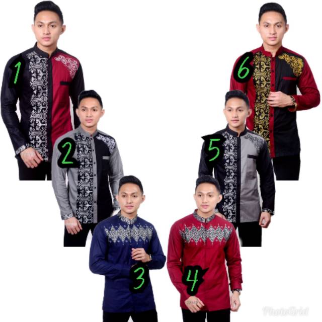 Harga Gila Kemeja Batik Pria Ppbtk07 Modern Lengan Panjang Casual Modis Trendy Masa Kini M L Xl Asli Pekalongan VXE3gEh9R90a8