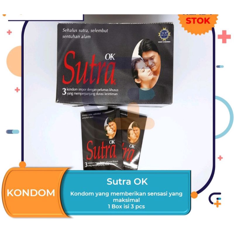 kondom Sutra Ok hitam isi3 pcs