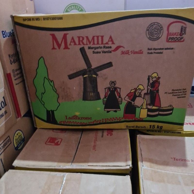 

Marmila margarine susu 15kg/ kartonan