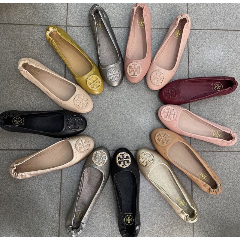 sepatu flat tory burch