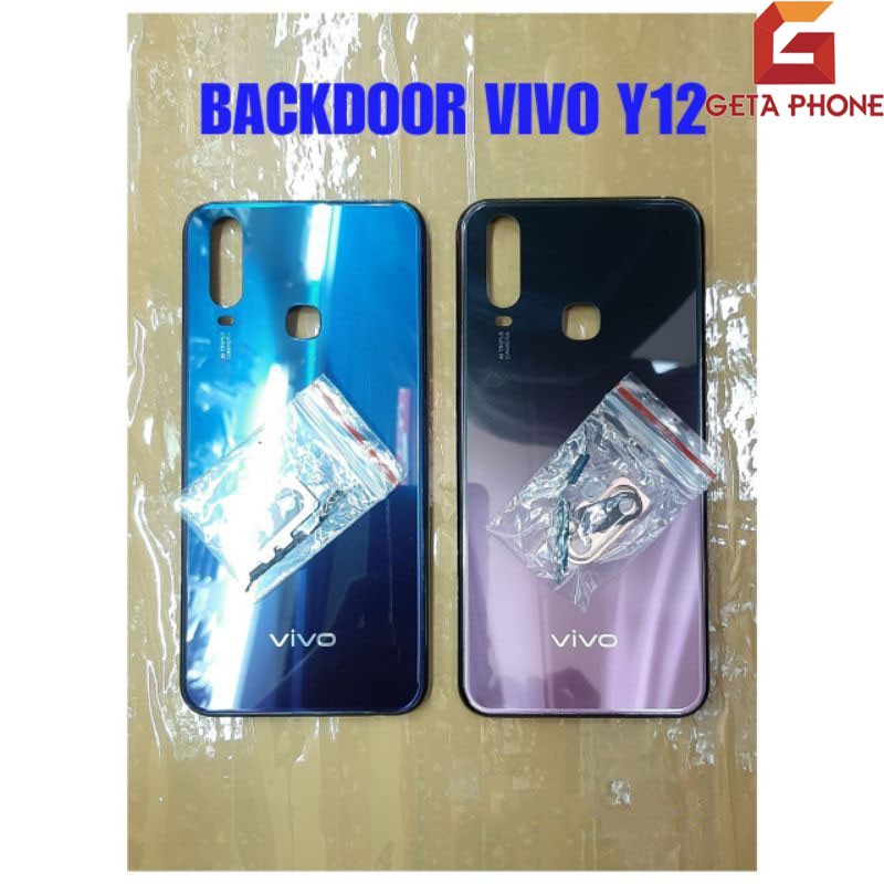 Backdoor Tutup Belakang Casing Vivo Y12 Original