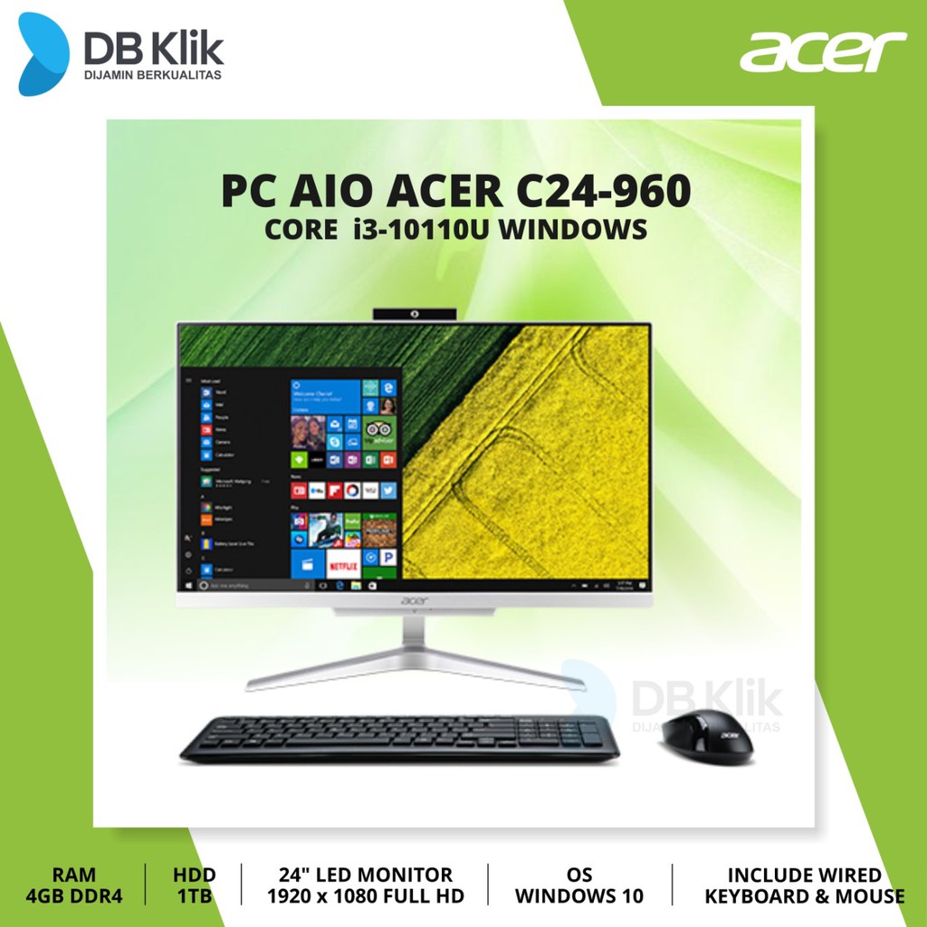 Как разобрать acer aspire c24 960