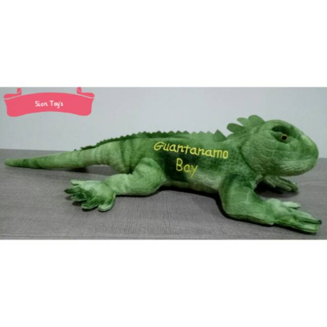 Boneka Iguana Hijau (Green Iguana Dolls)