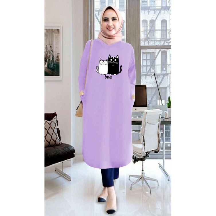 Tunik wanita / tunik murah / tunik kekinian / tunik panjang / tunik import / tunik jumbo