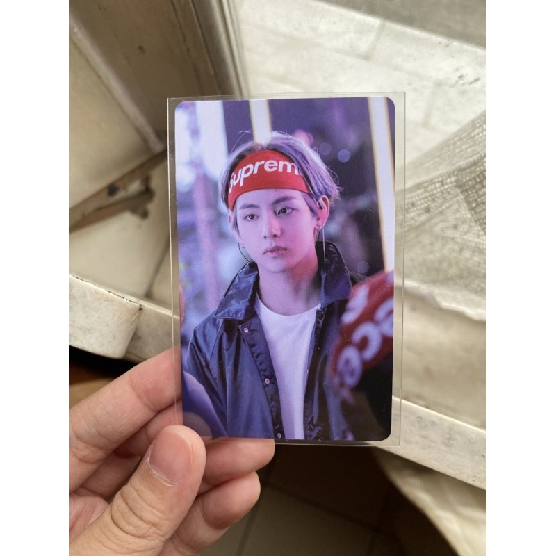 BTS V Taehyung Photocard PC Memories 2017 Memo17 DVD
