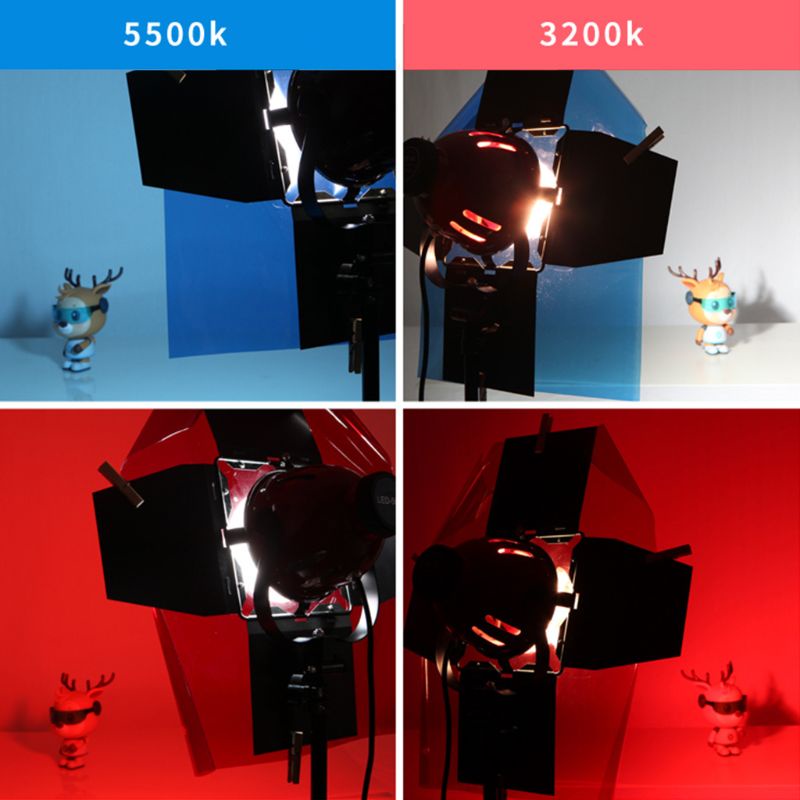 Cre Color Gel Filter Film Gel Lembaran Untuk Lampu Video Studio Flash Strobe 6warna