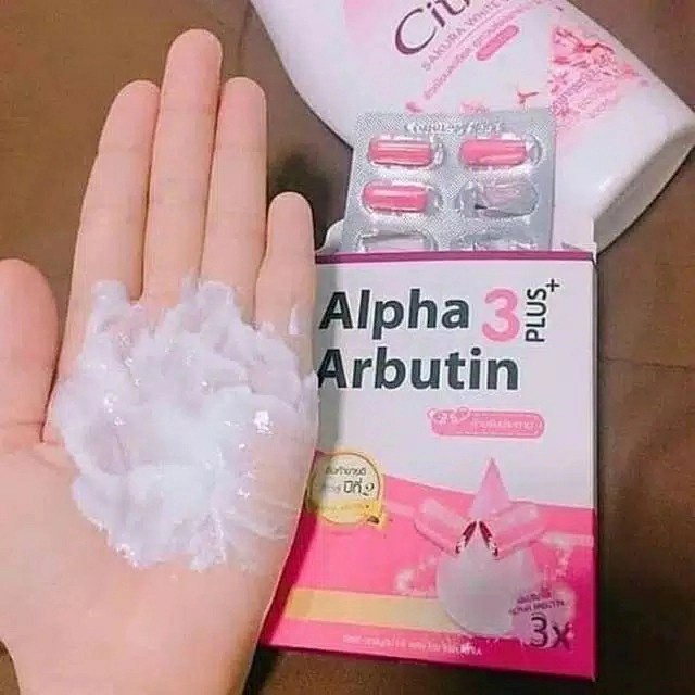 Precious Skin Alpha Arbutin Whitening 3 Plus / Powder Pemutih Badan / Bubuk Lotion 2500mg