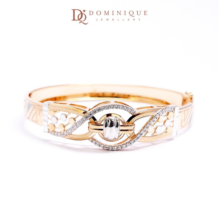 

Dominique Jewellery- Gelang Lotus Kadar 375 DQ 005