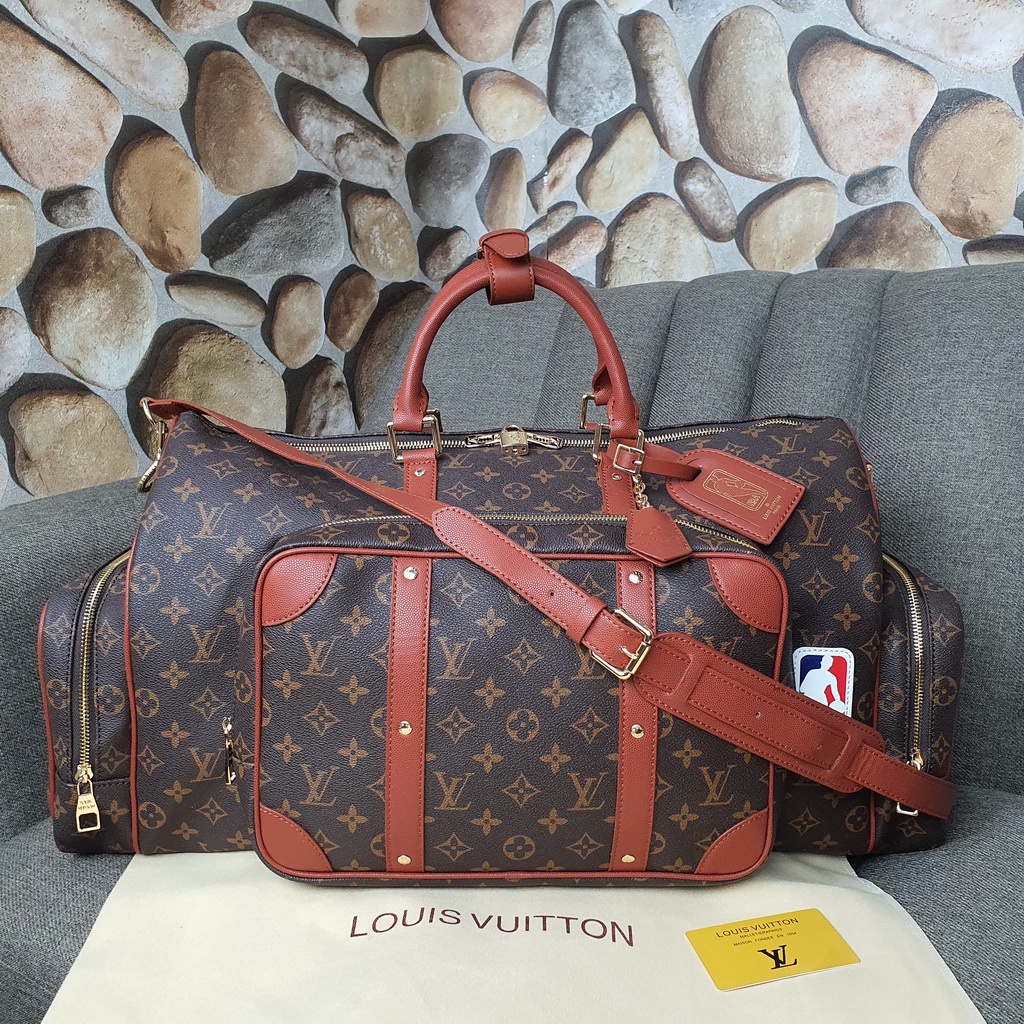 Tas LV X NBA Legacy Keepall Trio Pocket MONOGRAM