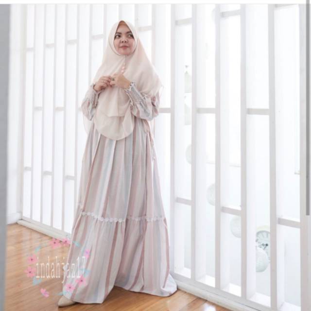 reprice preloved rdk syari, dress only