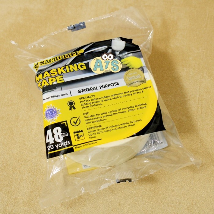 

Lakban Kertas / Masking Tape Nachi 4.8cm