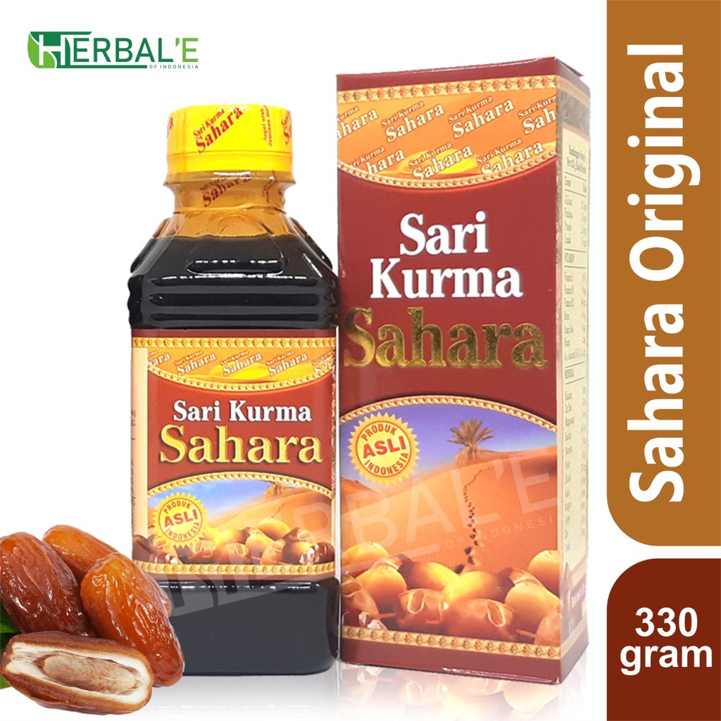 

SARI KURMA SAHARA ORIGINAL 330gr BPOM