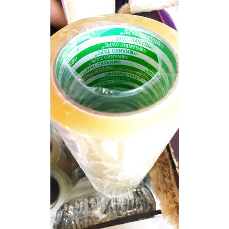 Isolasi Lakban 100Yard Bening Murah merk NANKO TAPE 45mm