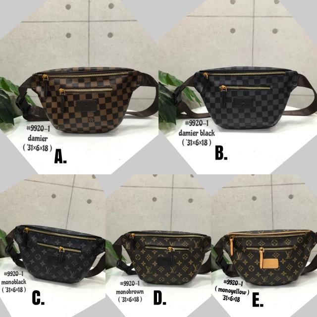 Jual Tas pinggang, LOUIS VUITTON* BOMBAG 898 WAIST BAG