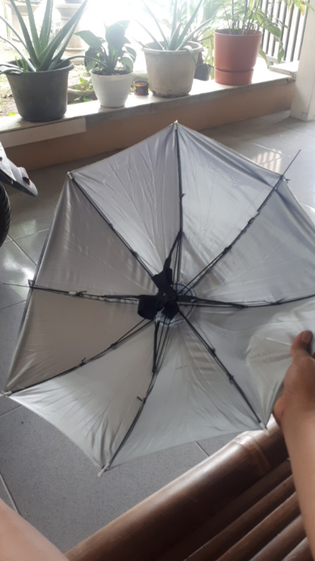 Payung Kepala / Topi Payung Ukuran 50cm