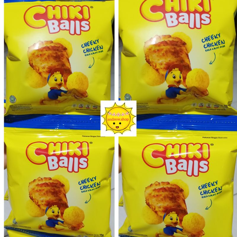 Chiki Balls Cheeky Chicken 16gr (10)