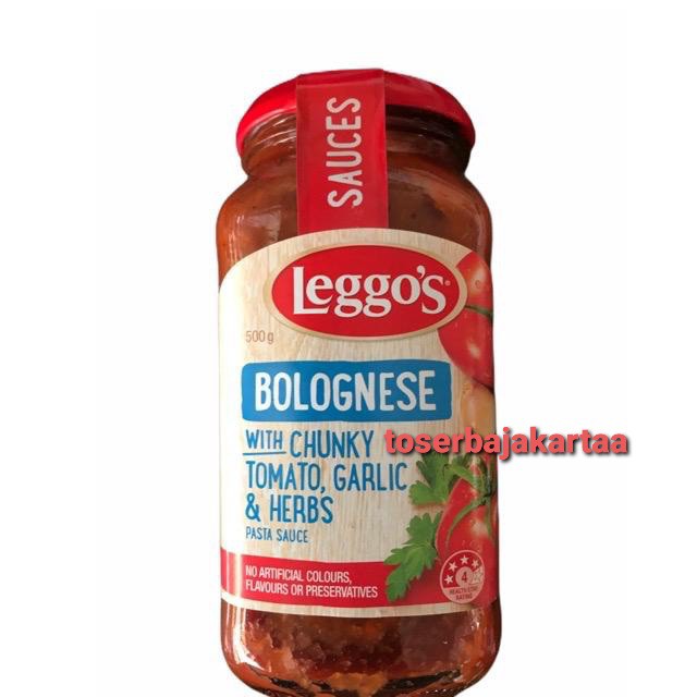 

SAUCE LEGGO'S BOLOGNESE With Chunky Tomato,Garlic & Herb