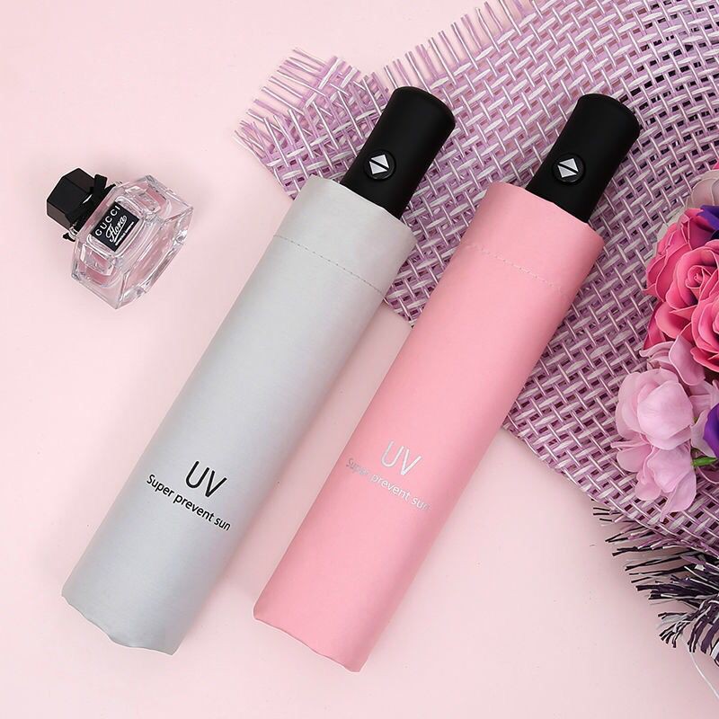 HIOKI - Payung Lipat Otomatis Anti UV Dengan Pilihan Warna Pastel