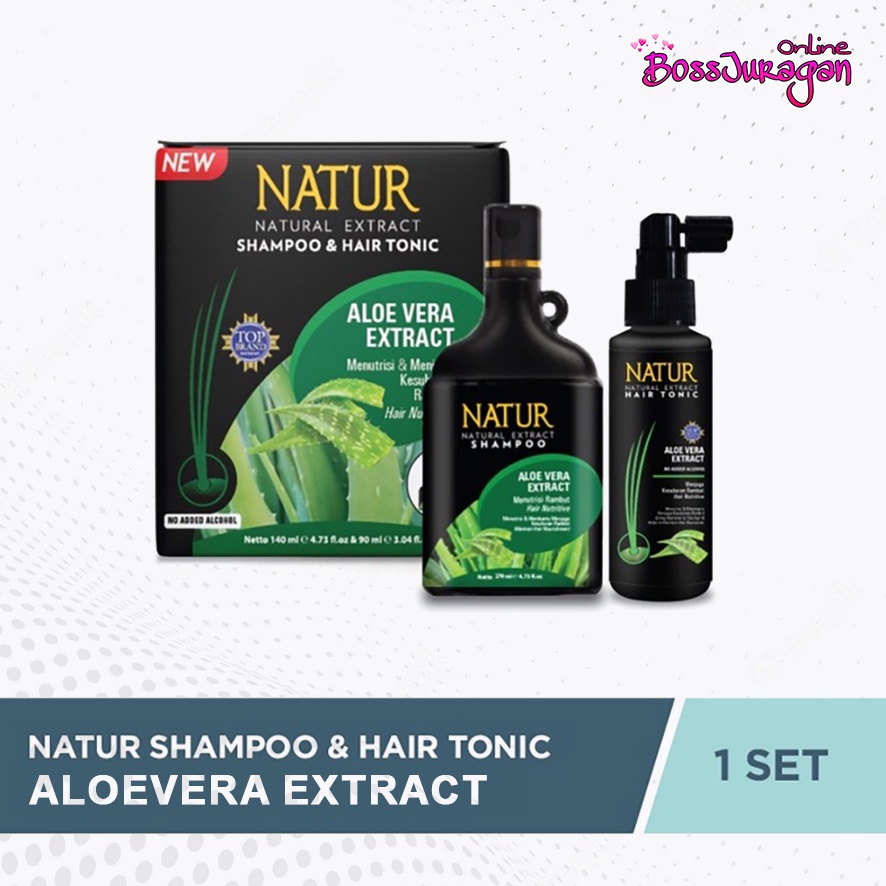 (BOSS) Natur Shampoo &amp; Hair Tonic 2 in 1