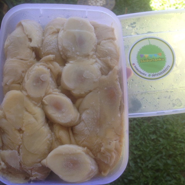 

Durian kupas asli