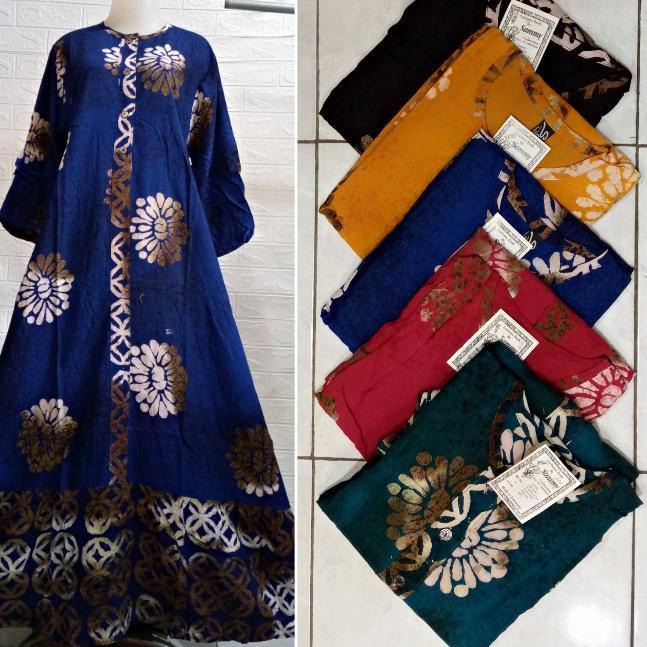 Tidak Diragukan.. Dres klok batik/baju klok batik/dres klok sammy los/Batik klok sammy/Daster rempel