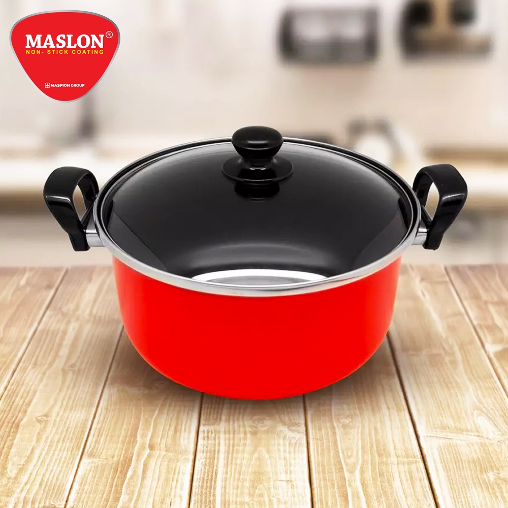 FM - Panci Dutch Oven Maspion anti Lengket 20 cm Serbaguna