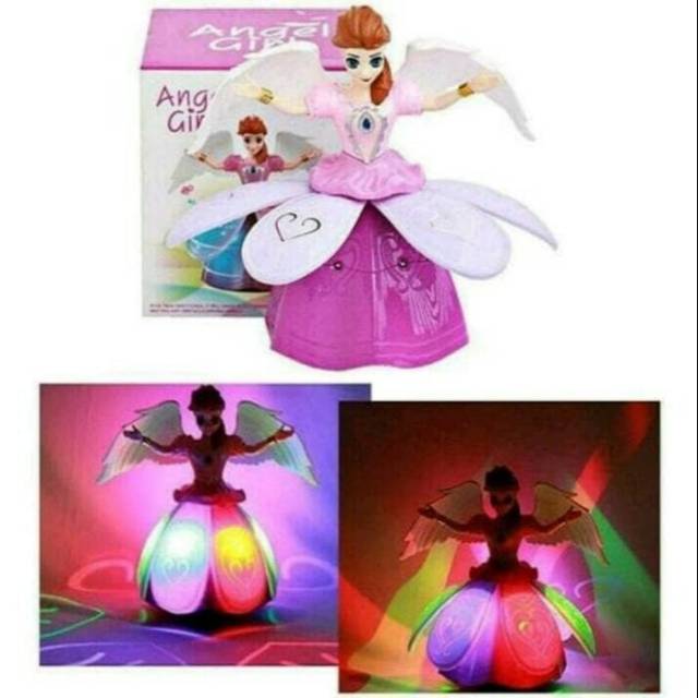 MAINAN BONEKA ANGEL GIRLS DANCING