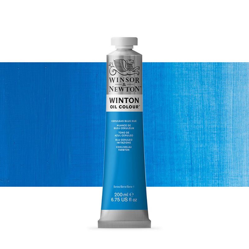 

CAT MINYAK WINTON OIL COLOUR 200 ML CERULEAN BLUE HUE WINSOR & NEWTON