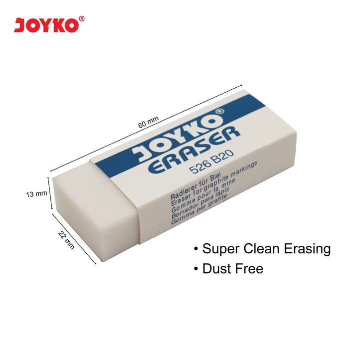 

Penghapus Pensil ukuran Besar merk Joyko B20