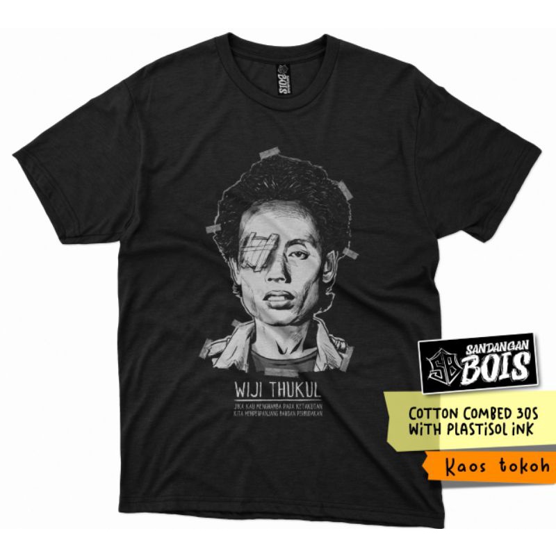 Kaos Tokoh wiji tukul