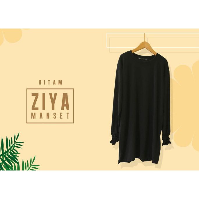 HOT ITEM BAJU ATASAN WANITA/ATASAN WANITA MUSLIMAH/BAJU LENGAN PANJANG, HITAM KUALITAS TERJAMIN