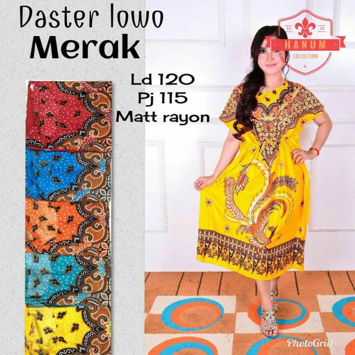 SALE Daster Lowo jumbo merak 2020