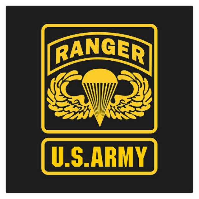 US Army Ranger Wing Cutting Sticker