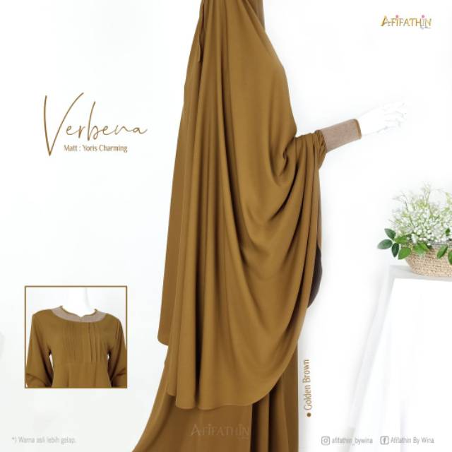 VERBENA ( GOLDEN BROWN ) BY AFIFATHIN