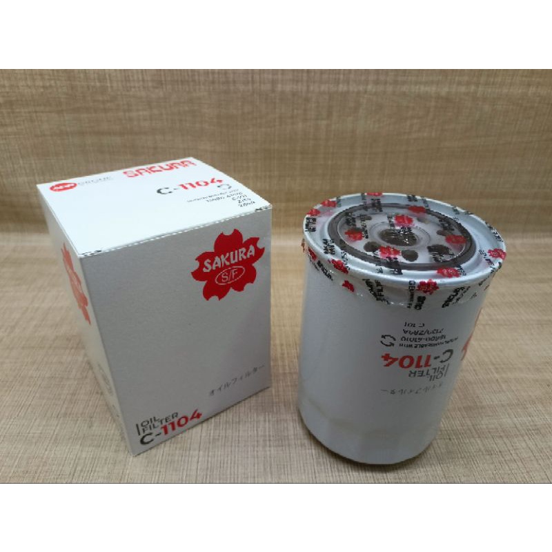 Filter Oli Oil Filter Toyota Sakura C-1104 Kijang Kapsul Diesel Hiace BU15 Dyna Rino Original