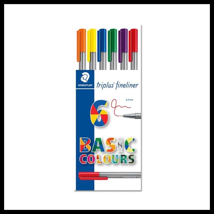 

Staedtler Triplus Fineliner Basic Colours 334 B6