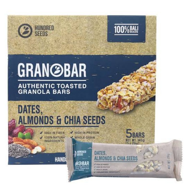

granobar authentic toasted granola bars 145gr