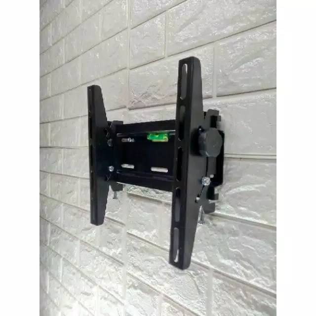 Bracket tv 32 inch 20 24 30 32 40 43 inch waterpass universal bahan tebal