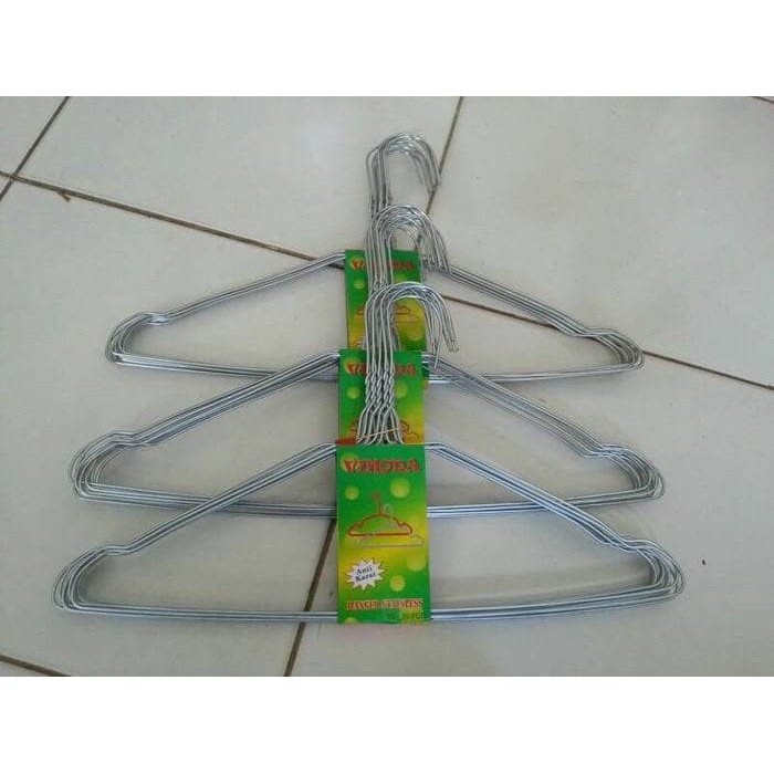 Gantungan Baju  Hanger  Kawat  Laundry Grosir  Lebih Murah 