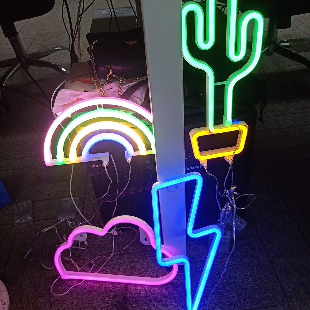 KEY-WIN Lampu Dekorasi LED Neon Light Model Among Us - M04