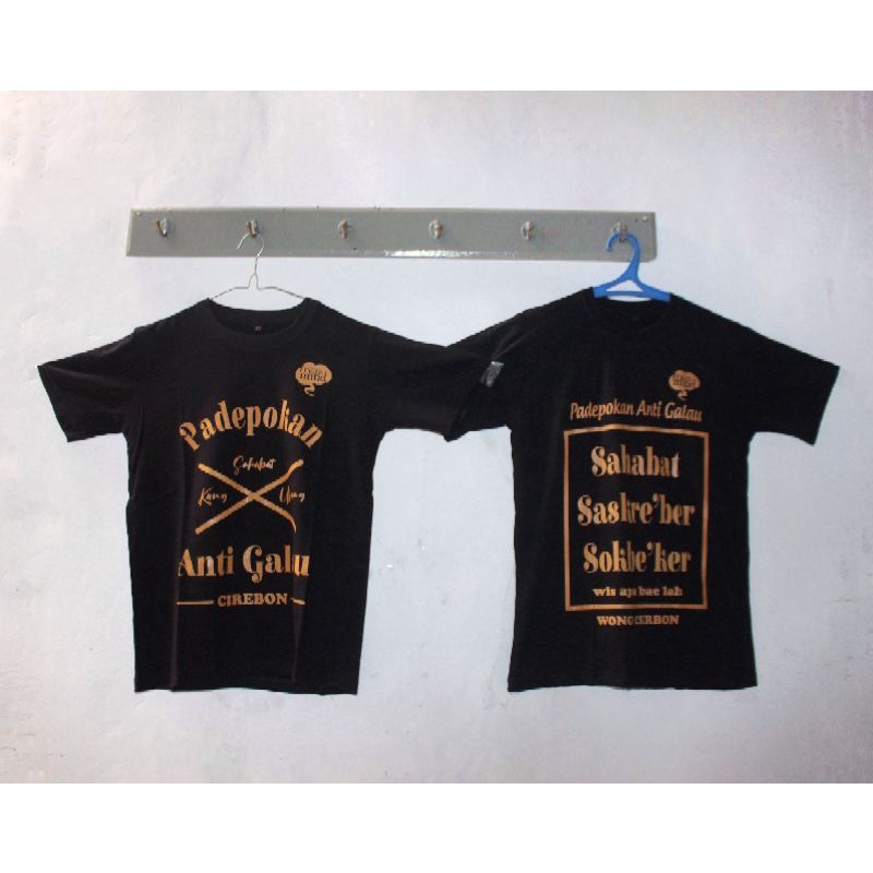 Kaos Bundle Anti Galau Ujang Bustomi / Oleh Oleh Khas Cirebon (2 PCS)