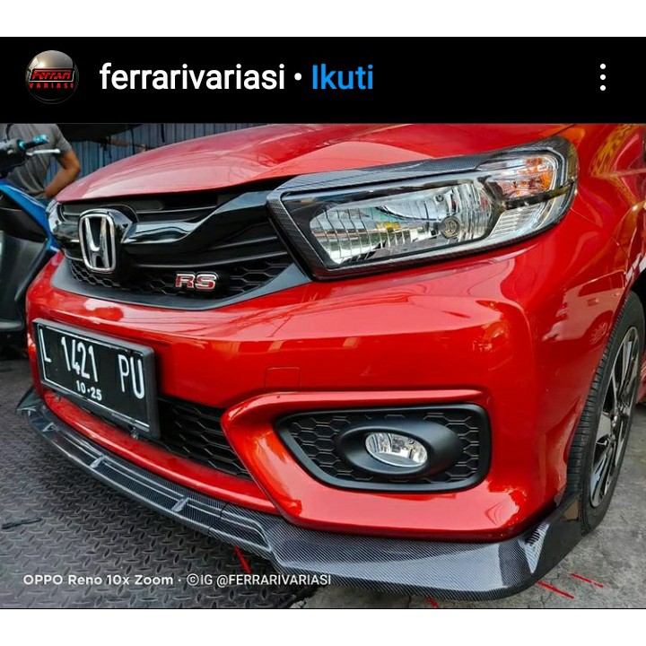 lip bumper depan mobil honda all new brio  Ferrari Variasi