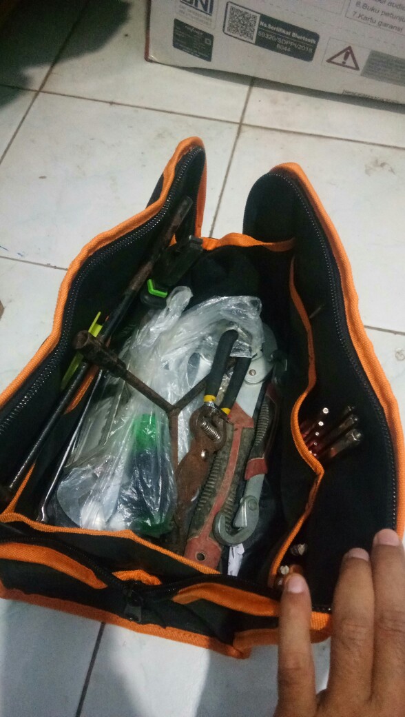Jakemy Professional Portable Tool Bag Big Set - Jm-b01